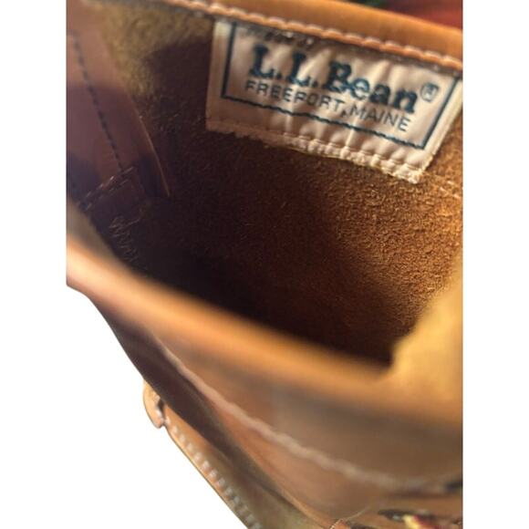 Vintage L. L. Bean Duck Boots 8" hunting snow brown leather Men's 7 Women's 9 - Picture 7 of 9